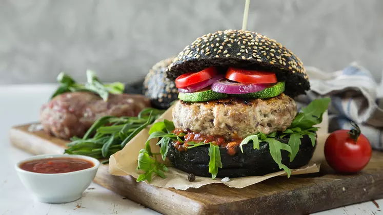 hamburger vegan