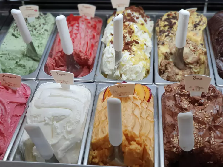 La France est le premier producteur européen de glaces