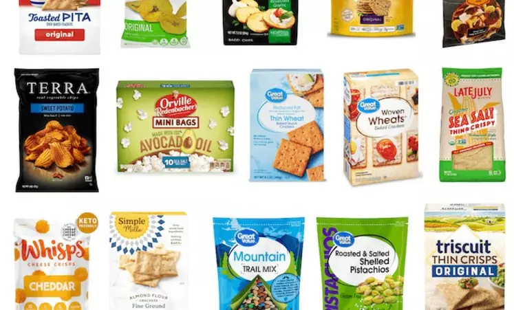 Nourriture Américaine Assortie, Aliments De Préparation Rapide