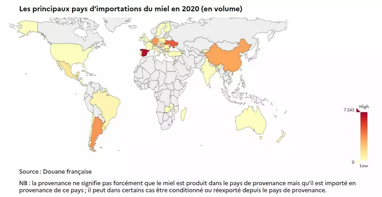 La production du miel blanc d'Oku baisse de 55% en 2020