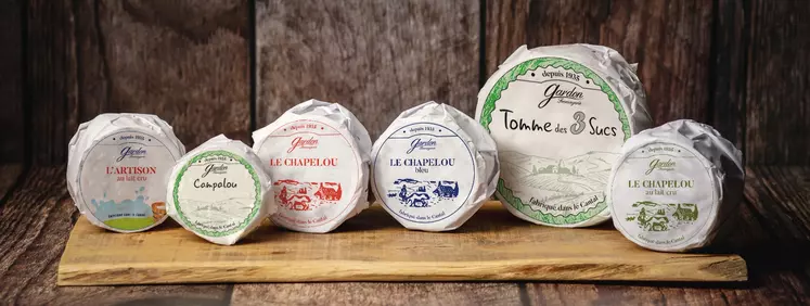 les fromages de la Laiterie Gardon