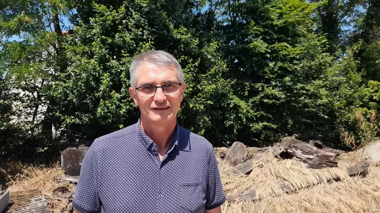 Bernard Tauzia, président du Synalaf (Syndicat national des labels avicoles de France) en juin 2023.