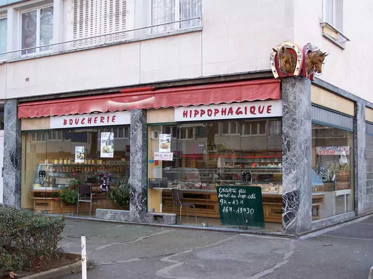 Il y a désormais moins de 300 boucheries chevalines en France.
