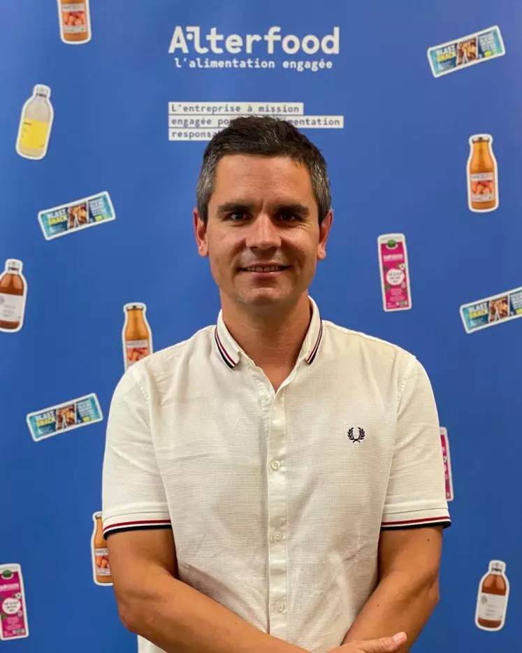 Guillaume Levilly directeur commercial d'Alterfood