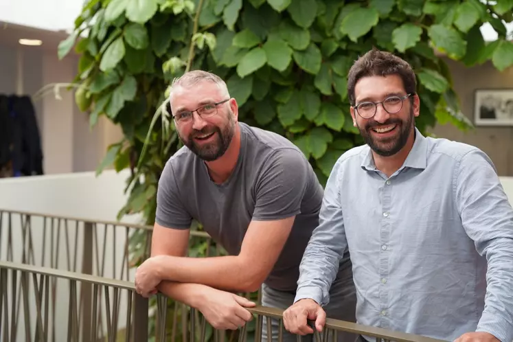 Aurélien Verleyen, fondateur DATASWATI et Antoine VIGNON, DGA VIF