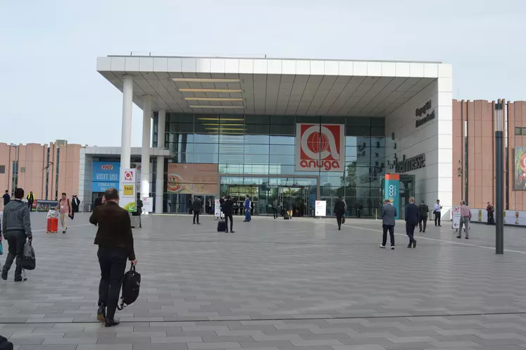 Le salon Anuga a repris quelques couleurs par rapport à l'édition 2021 empoisonnée par la Covid-19.