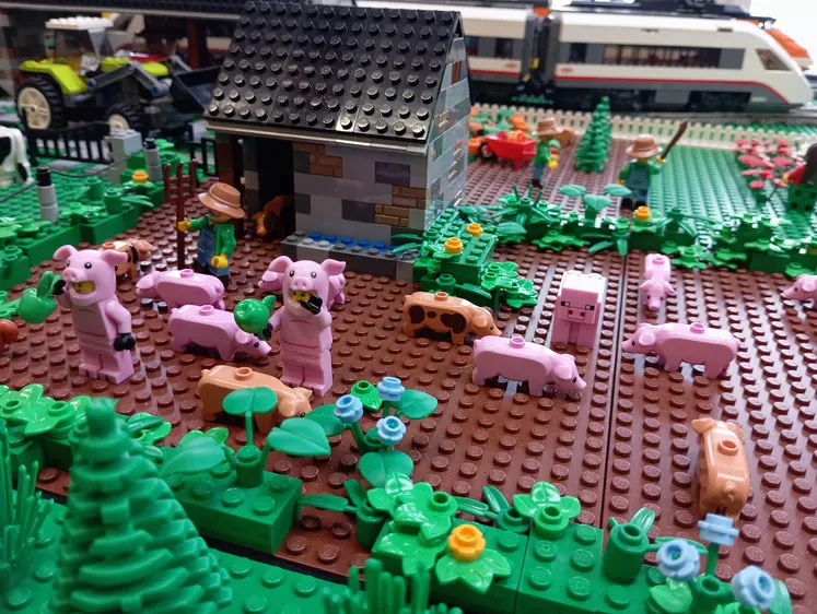 ferme en lego