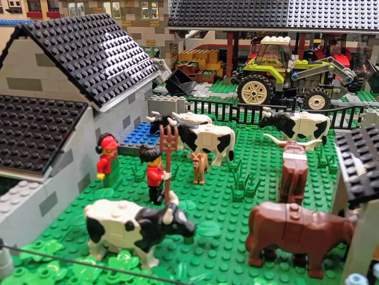 ferme en lego