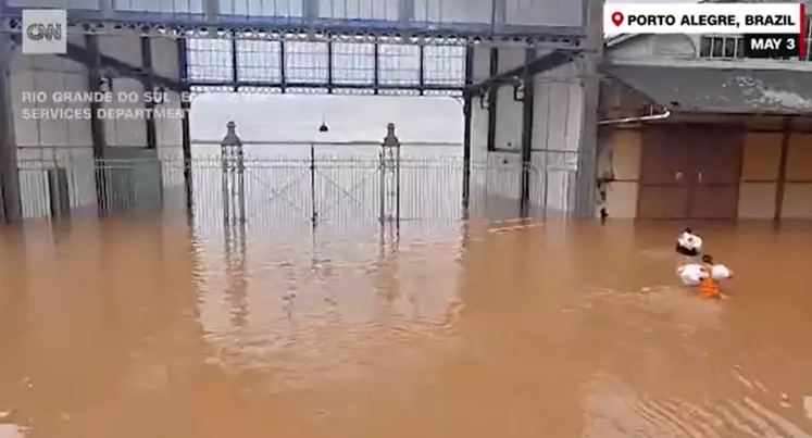 inondations à porto alegre