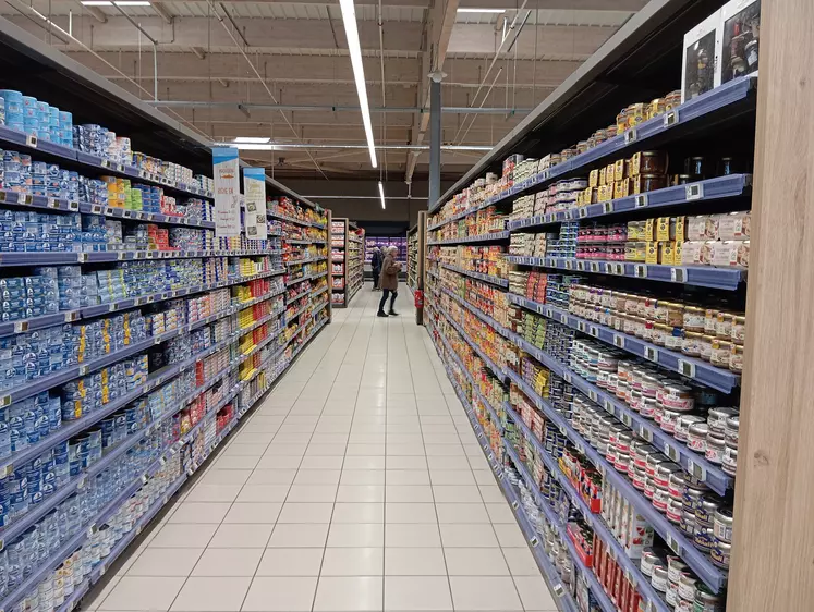 Rayon supermarché