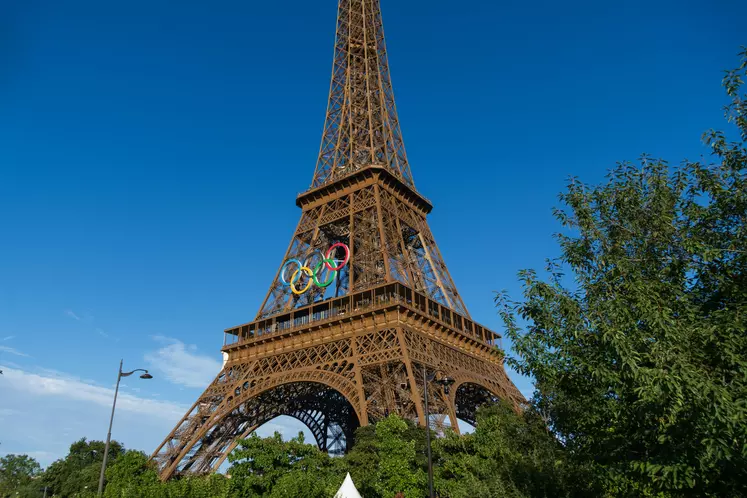 Tour eiffel Jeux olympiques 