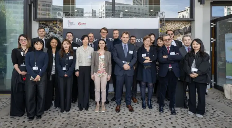 La délégation française d'Interbev auprès de l'ambassade de France à Séoul