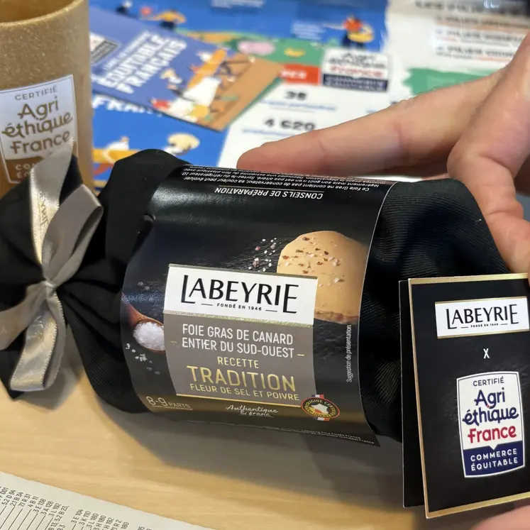 Bloc de foie gras Labeyrie Agri-ethique