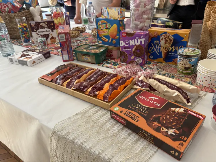 Des innovations de glaces