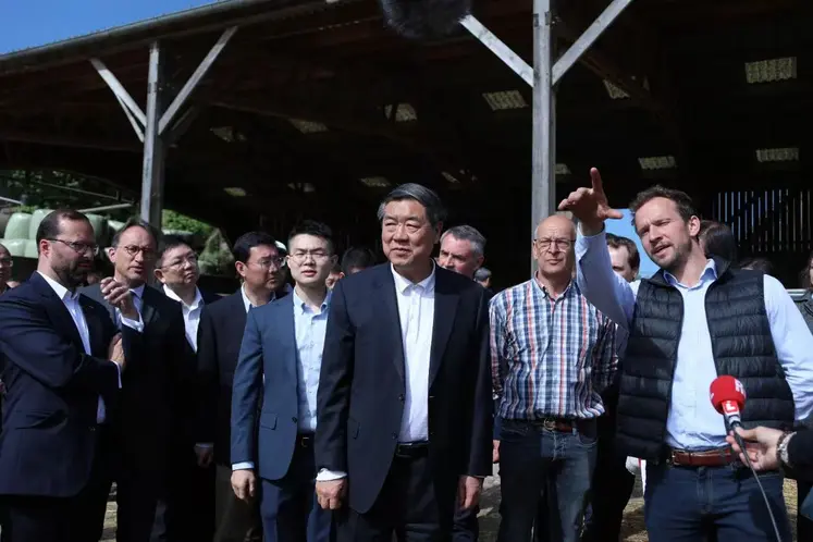 délégation chinoise en visite