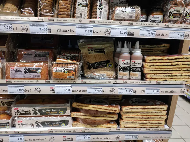 produits bretons en grande surface