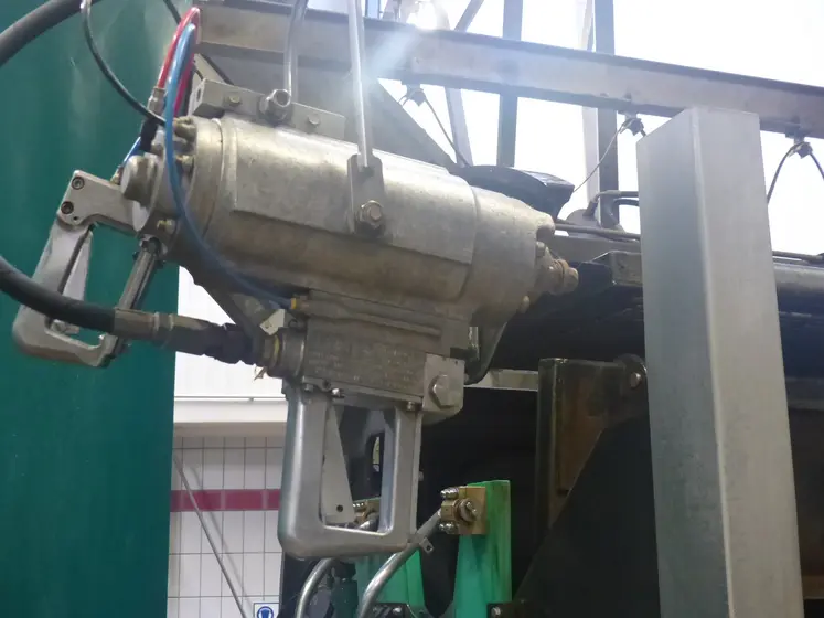 pistolet étourdissement en abattoir