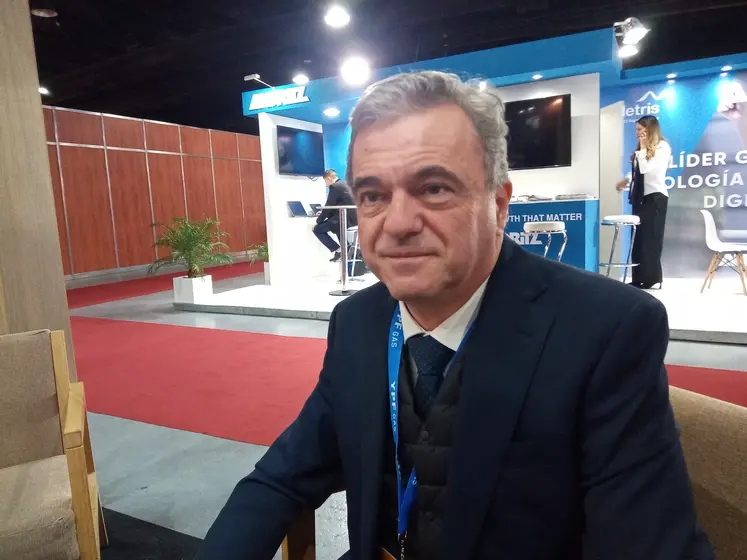L’avocat brésilien Ricardo Santin Le président des organisations interprofessionnelles brésiliennes du porc et du poulet.