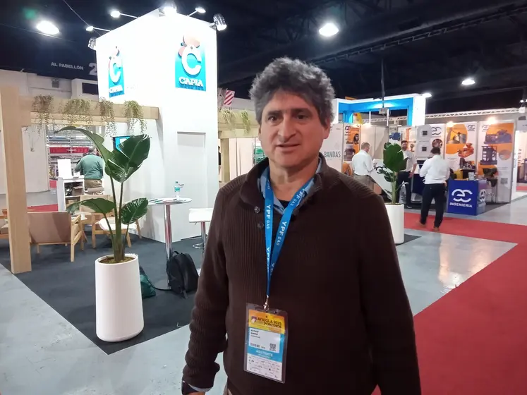 Octavio Gaspar, le directeur d’Ovobrand, premier producteur d’œufs d’Amérique du Sud et premier exportateur de poudres d’œuf d’Argentine.