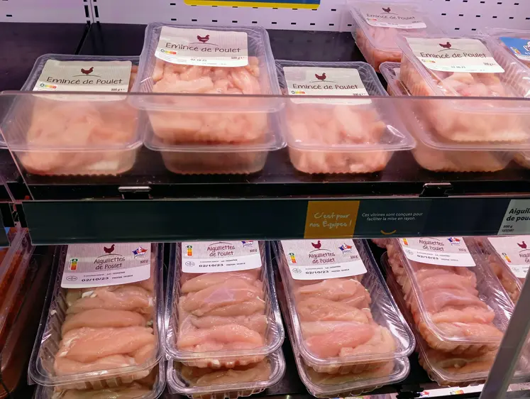 barquettes de volailles