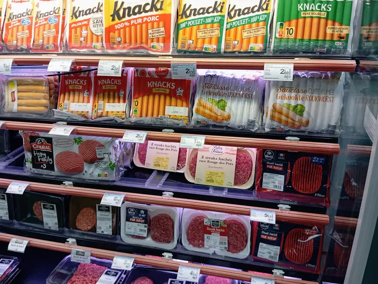 rayon viande en gms