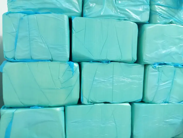cube de beurre en industrie