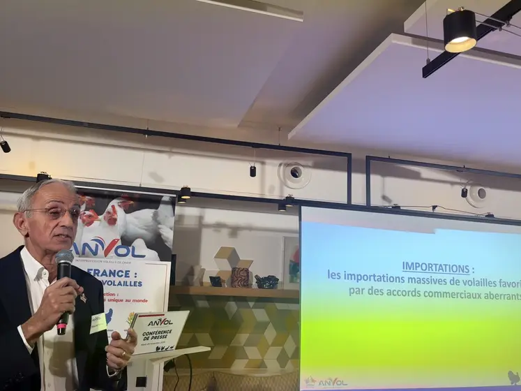 Gilles Huttepain, Vice-président de l'interprofession Anvol