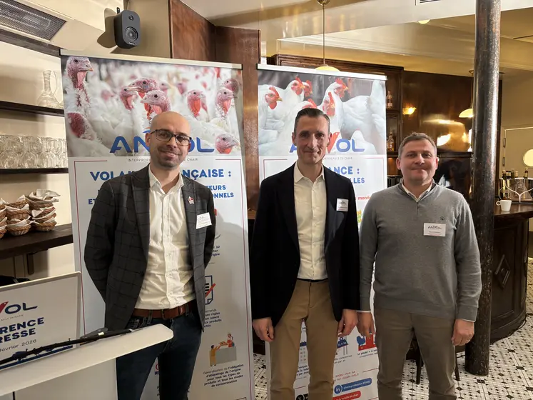 Les administrateurs de l'interprofession Anvol 