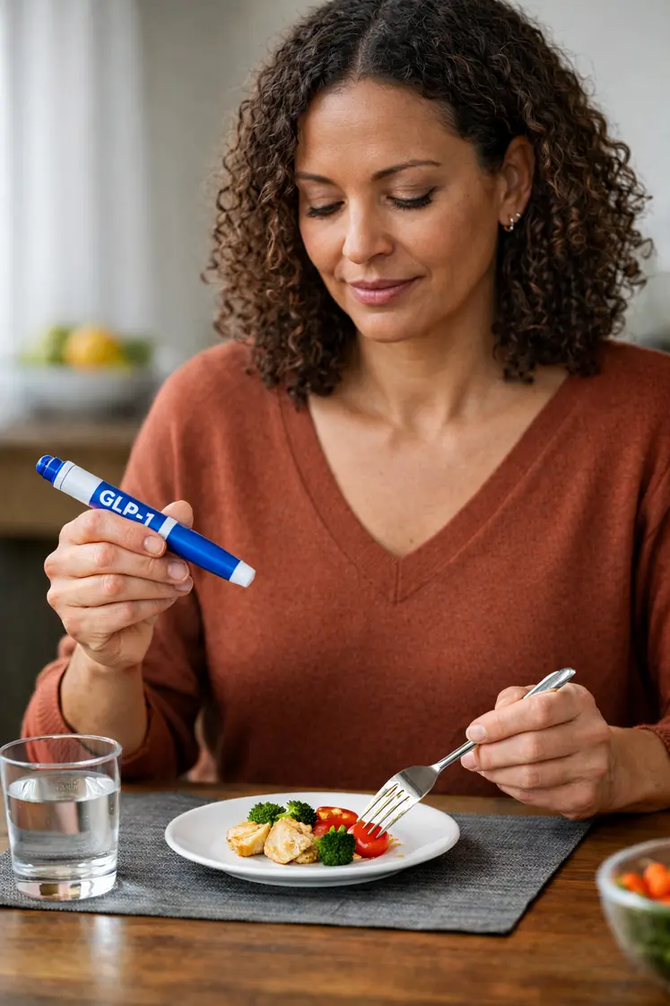 Dame consommant du Glp1