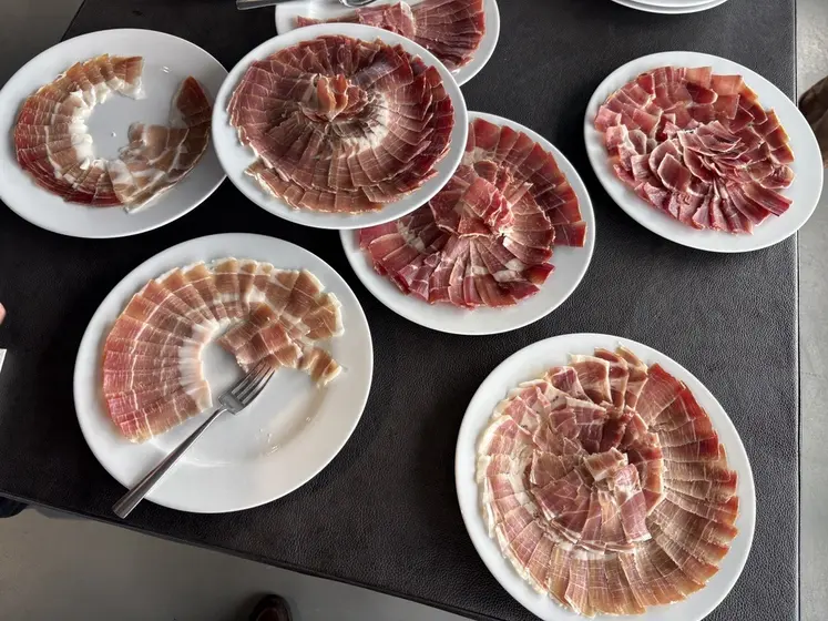 Jambon découpé