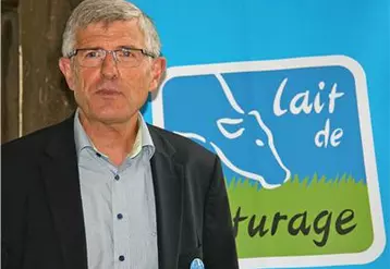 Marcel Denieul, président de l’association « Lait
de pâturage ».
