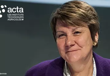 Anne-Claire Vial, présidente de l'Acta-Instituts techniques agricoles. © DR