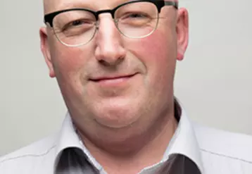 Christophe Hardy, dirigeant de Cheville 35 et SocoDN. © DR