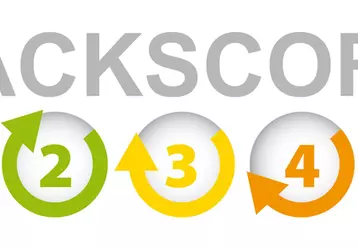 Visuel et compréhensible par tous, le Packscore pourrait être apposé à côté du Nutri-Score. © DR