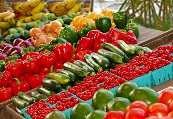 La confiance des Français envers les fruits et légumes frais progresse de 4 points en 2019 sur un an. © DR