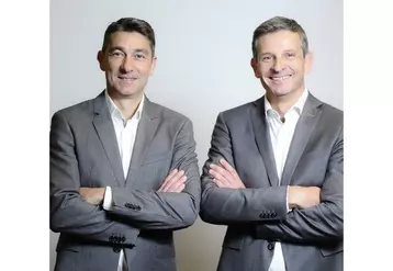 Eric Versini, directeur général, et Hervé Kratiroff, président fondateur de Solexia. © DR