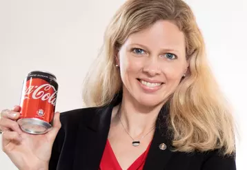Page Guillot, future présidente de Coca-Cola France. © DR