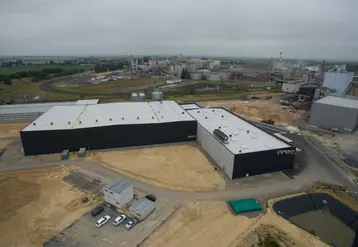 Le site de Nesle est le second  d'Innovafeed, après son usine pilote située à Gouzeaucourt (Nord). © DR