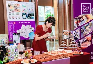 Les produits alimentaires régionaux continuent d'être promus en Chine via à la Maison de la région Occitanie. © Ad'Occ