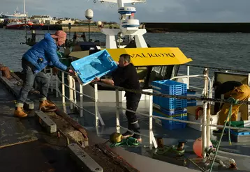 Qu’est ce qu’un produit breton ? Un poisson débarqué en Bretagne, mais forcément pêché par un bateau breton ? Une étude de faisabilité est en cours pour le préciser. © Franck Jourdain
