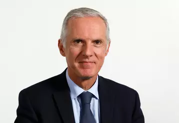 Gilles Schnepp, nouveau président du conseil d'administration de Danone. © Danone