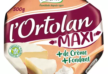 L'Ortolan est un fromage emblématique de la fromagerie Milleret en croissance.