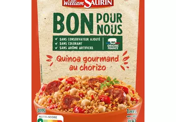 Plat cuisiné ambiant de la nouvelle gamme Bon Pour Nous de William Saurin.