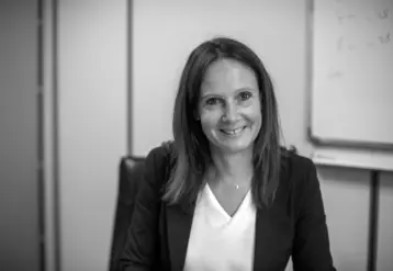 Céline Bugnot, directrice commerciale et marketing France de Nutrisens.