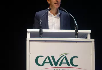 Jacques Bourgeais, directeur général de la coopérative Cavac