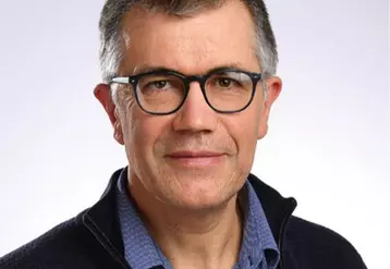 Damien Lacombe, président de La Coopération laitière.