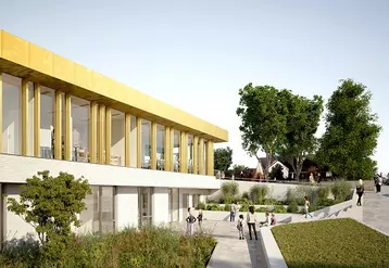 En septembre dernier, la ville a inauguré un nouveau bâtiment scolaire. © Epône