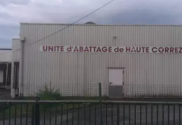Façade de l'unité d'abattage de Haute Corrèze