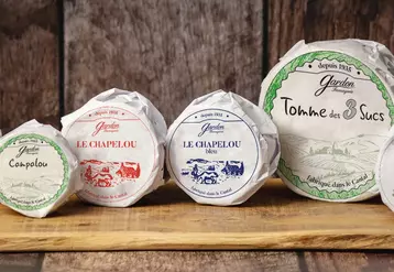les fromages de la Laiterie Gardon