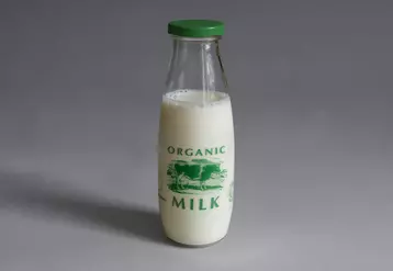 bouteille lait bio